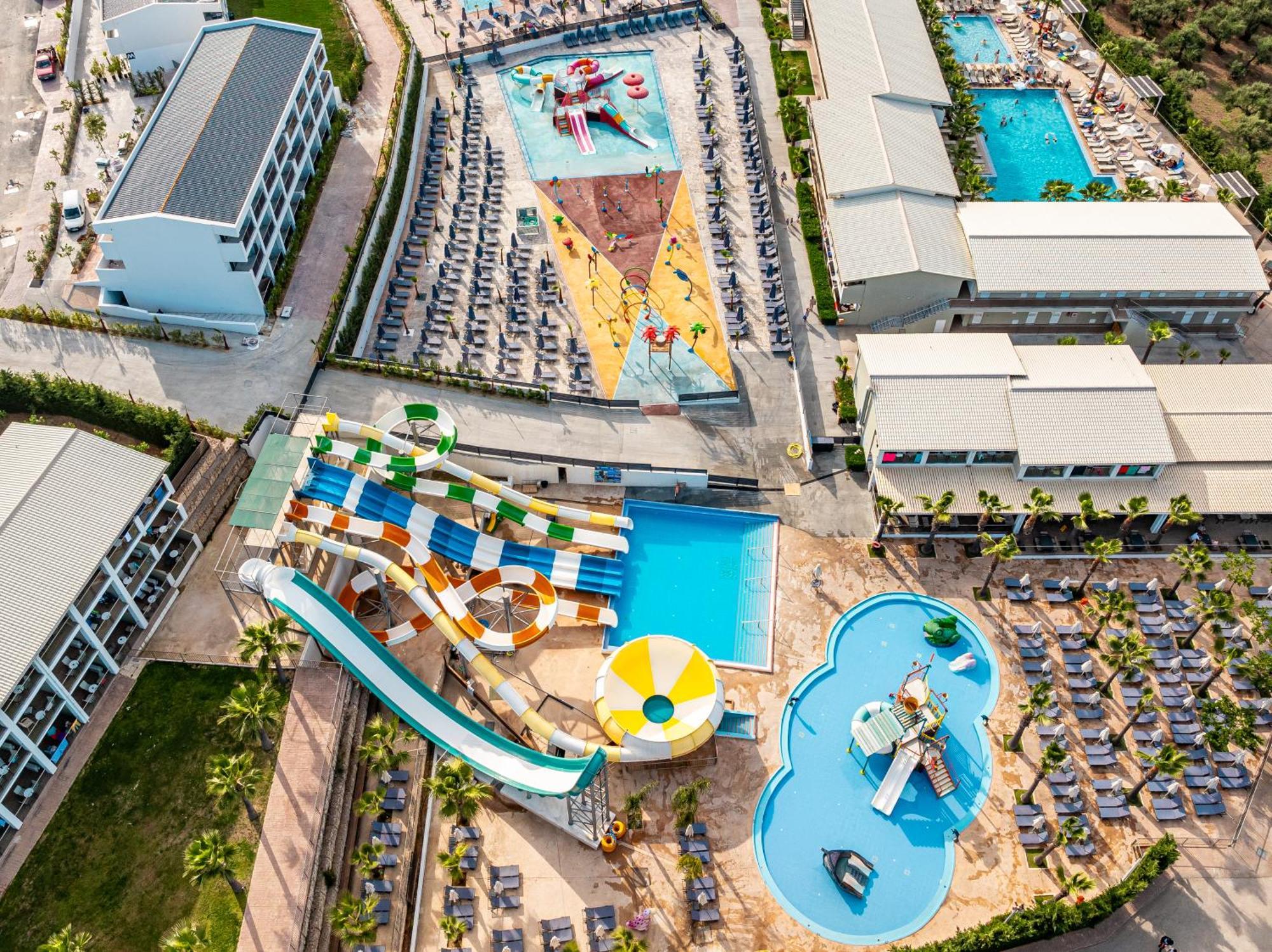 Caretta Paradise Resort & Waterpark Tragaki Buitenkant foto