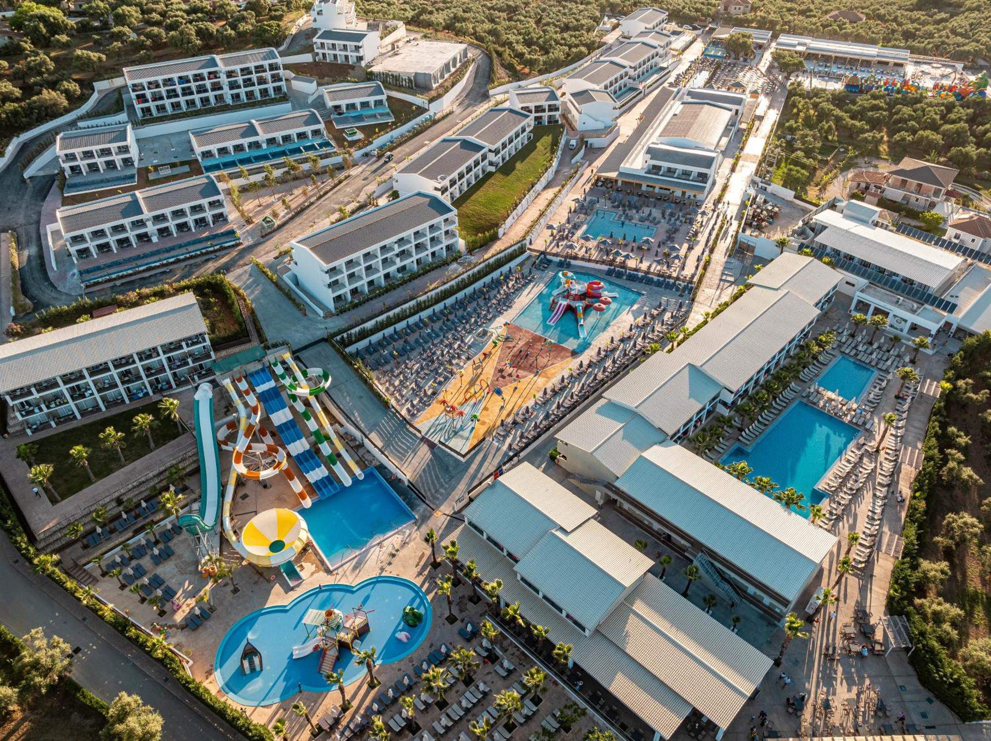 Caretta Paradise Resort & Waterpark Tragaki Buitenkant foto
